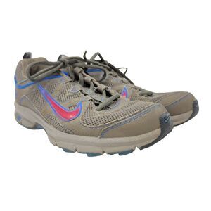 Nike Shoes‎ Womens 12 Grey Red Blue Trail Alvord 443847 201 Running Sneakers